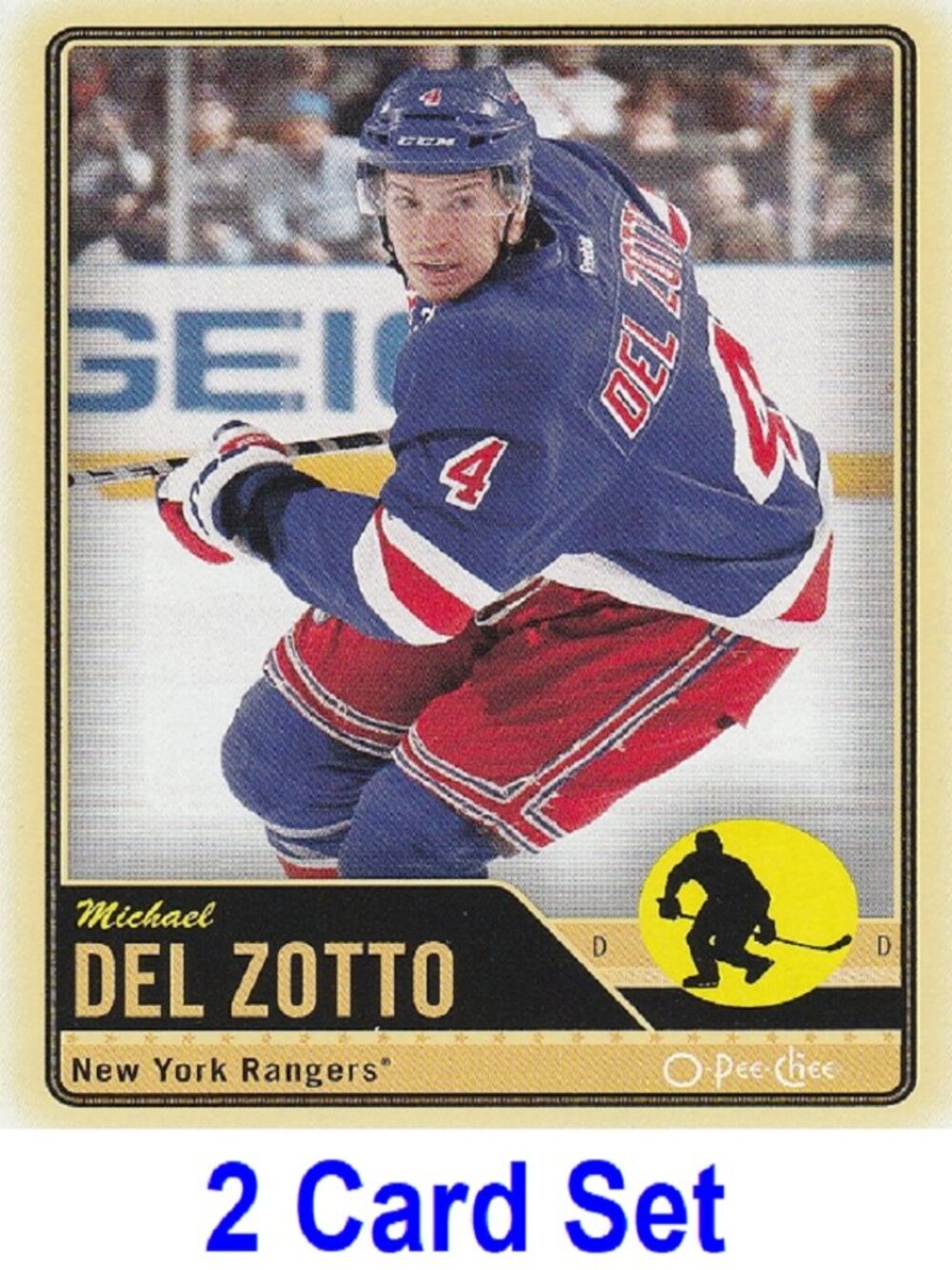 Michael Del Zotto Hockey Card Collection